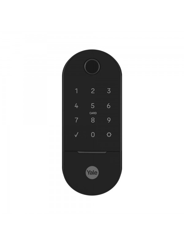 Combo Fechadura Yale Lia Digital Embutir Preta Fosca Combo fechadura yale lia digital embutir preta fosca